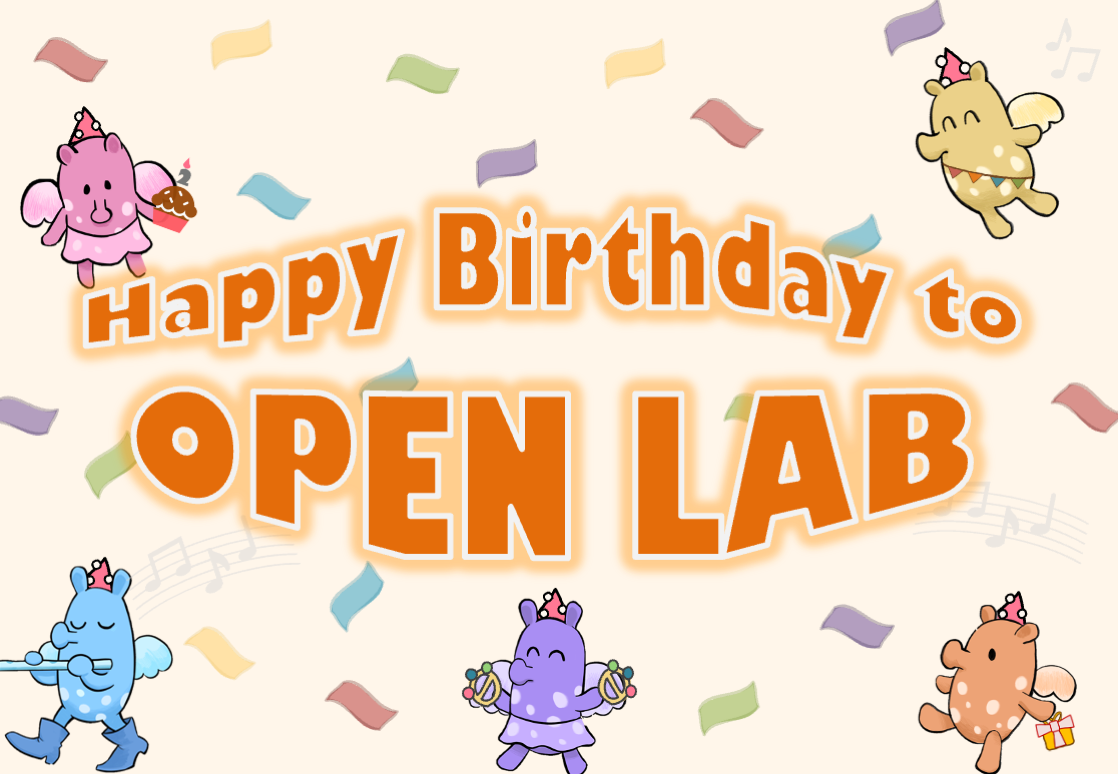 ⭐Happy Birthday to OPEN LAB⭐ - 封面